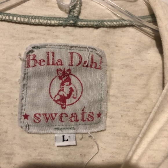 Bella Dahl Sweats Star Hooded Zip Up Sweater - Picture 4 of 7